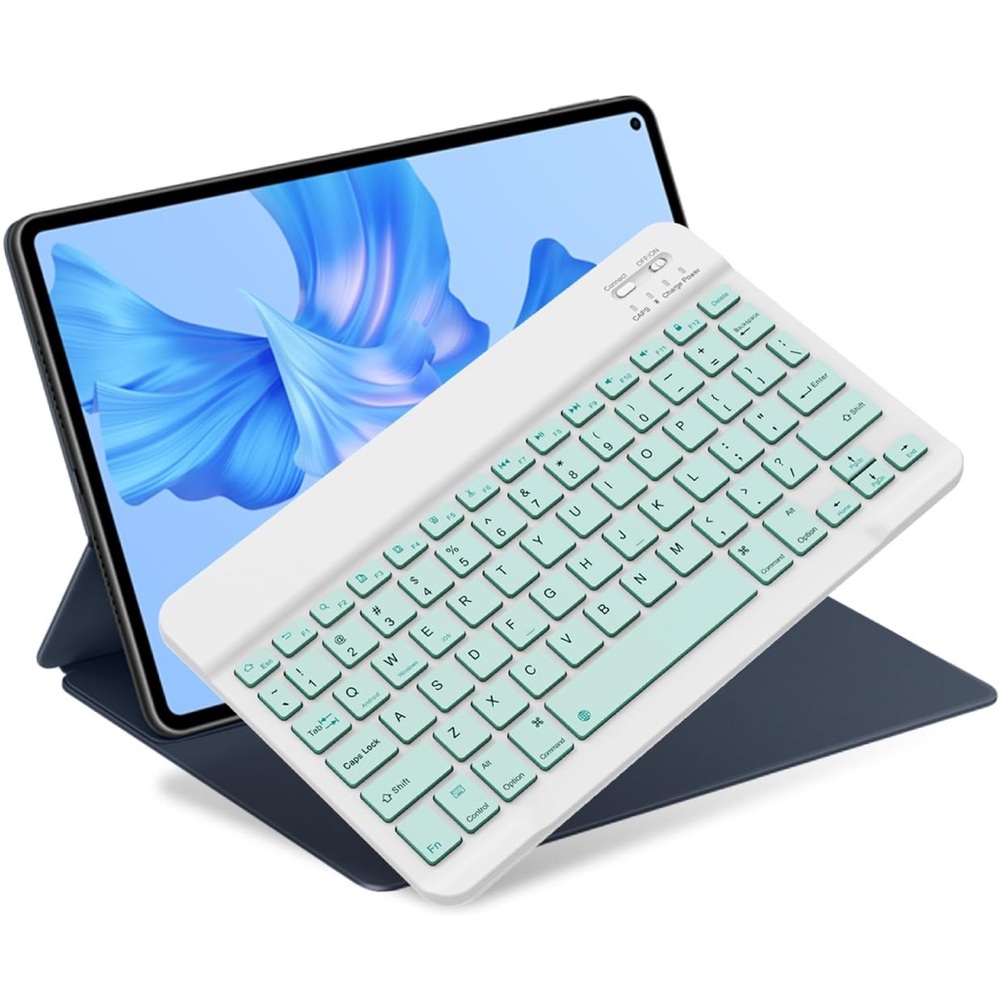 Wireless Bluetooth Keyboard for Tablets - Mint Green